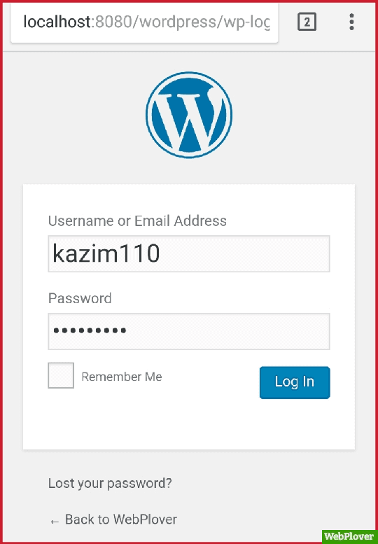 Install WordPress On Android