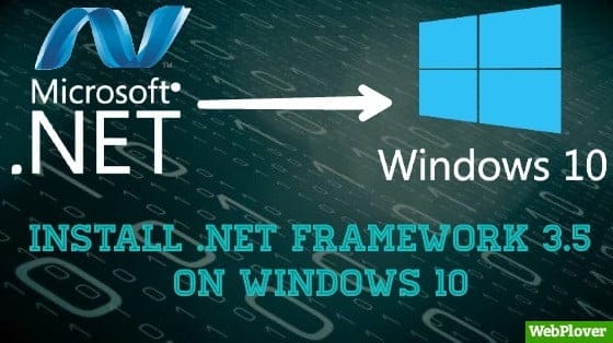 How To Install .NET Framework 3.5 Offline On Windows 10